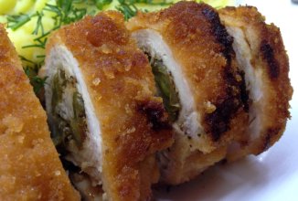 РУЛЕТИКИ ИЗ ИНДЕЙКИ С ФАСОЛЬЮ