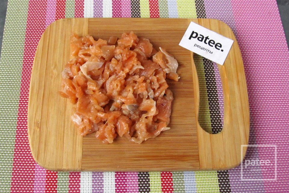 Салат с сёмгой, авокадо и рисом - Шаг 3