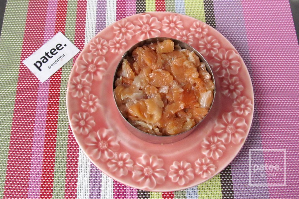 Салат с сёмгой, авокадо и рисом - Шаг 9