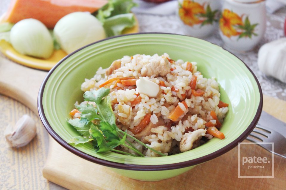 Плов с курицей в микроволновке - Шаг 23