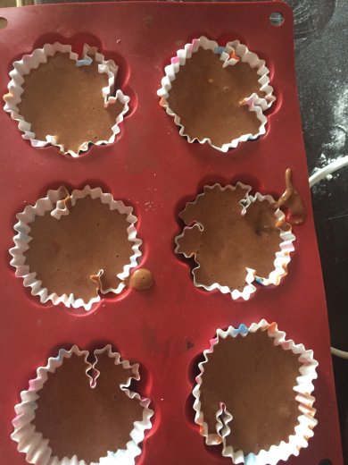 Nutella-cakes. Шоколадно-ореховый кекс - Шаг 4