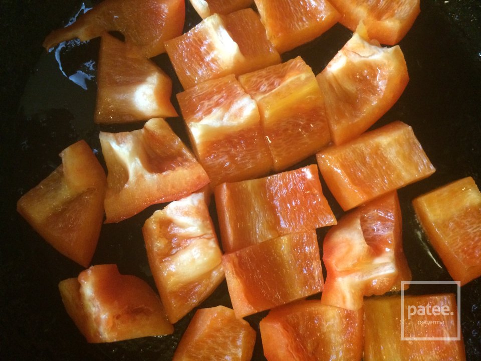 Тёплый салат с бараньей печенью и бальзамической заправкой. - Шаг 3