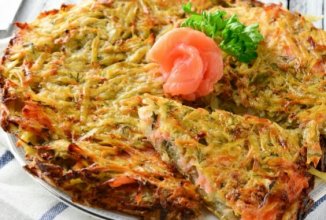 Картофельный пирог без муки