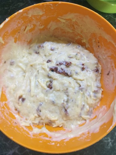 Закусочный кекс с беконом и сыром - Шаг 7