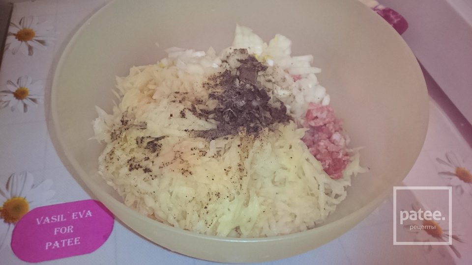 Драники с мясным фаршем - Шаг 1