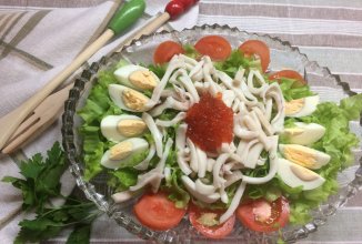 Салат " Вкус детства".