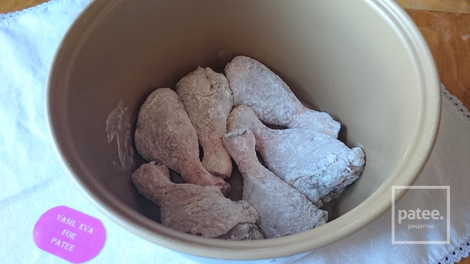 Гедлибже или курица по- кабардински в мультиварке - Шаг 3