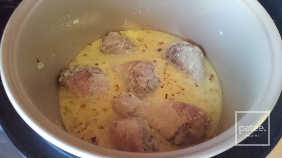 Гедлибже или курица по- кабардински в мультиварке - Шаг 8