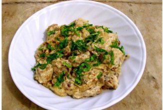 Куриная печень в пароварке