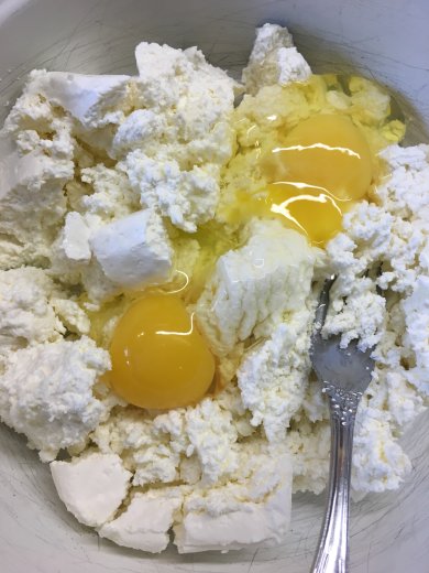 "Снежки" - творожники из духовки под сметанным кремом - Шаг 2