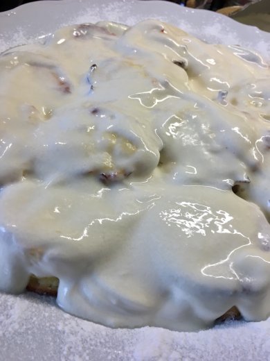 "Снежки" - творожники из духовки под сметанным кремом - Шаг 11