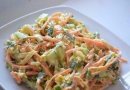 Салат из корейской морковки и курицы