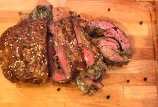 Рулет из говяжьей вырезки