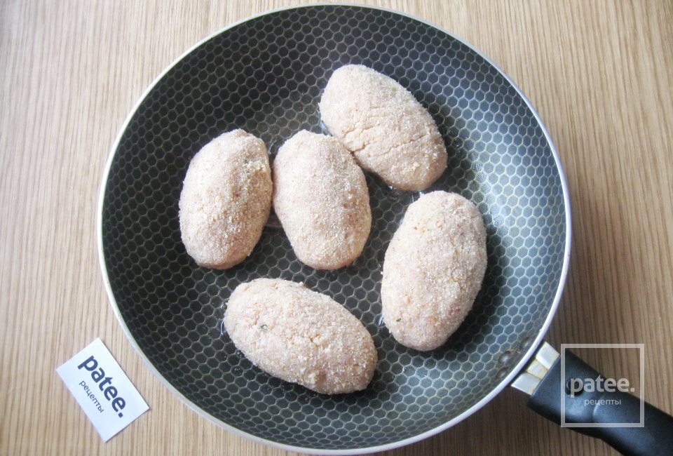 Куриные зразы с лисичками - Шаг 18