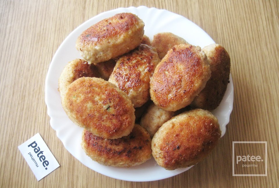 Куриные зразы с лисичками - Шаг 20