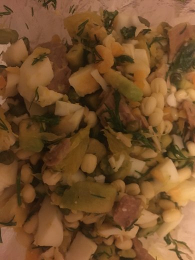 Пп салат - Шаг 1