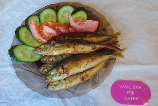 Жареная черноморская ставридка