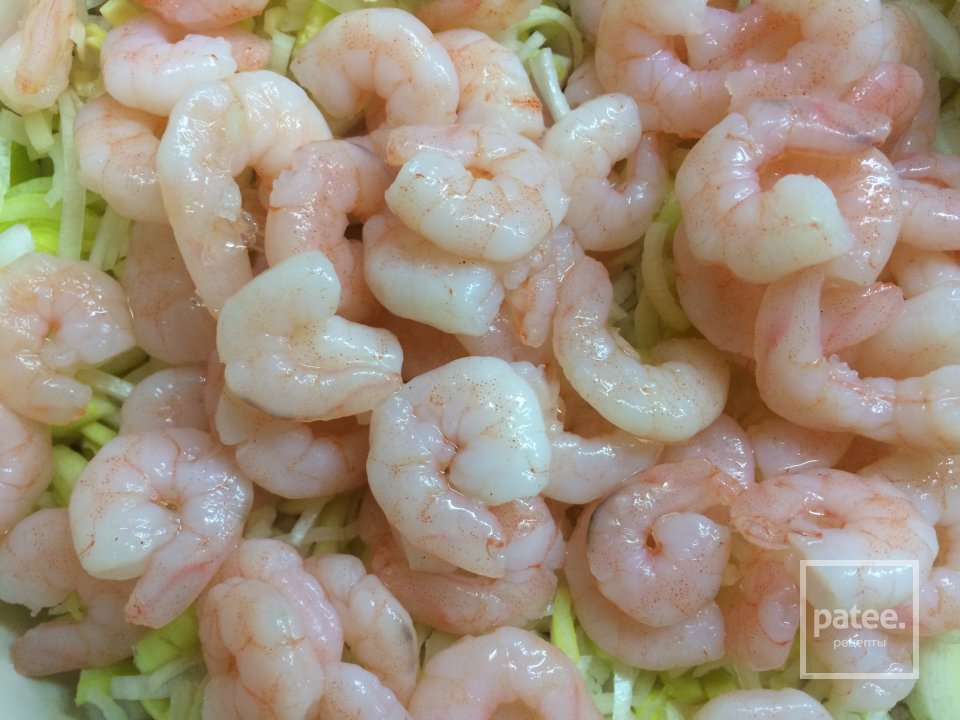 Салат из кальмаров и креветок. - Шаг 4