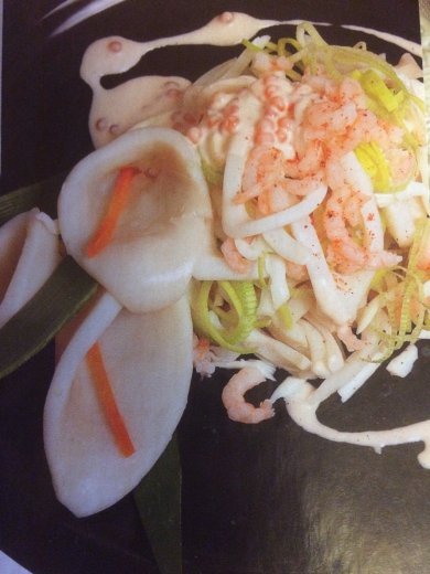 Салат из кальмаров и креветок. - Шаг 7