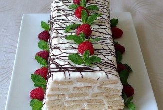 Торт "Медовое полено"