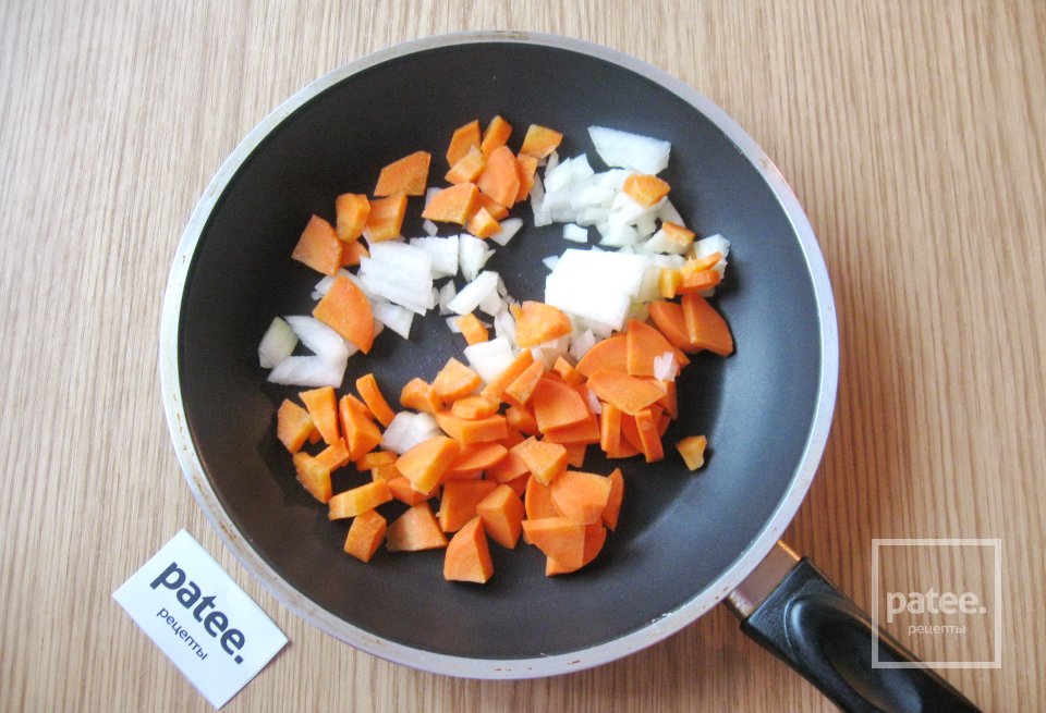 Суп с грибами и красной чечевицей - Шаг 4