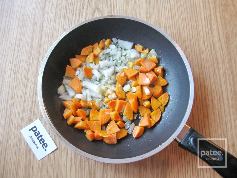 Суп с грибами и красной чечевицей - Шаг 5