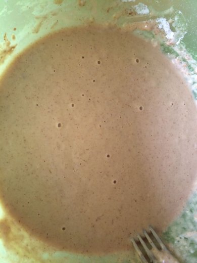 Оладья с кукурузой. - Шаг 1