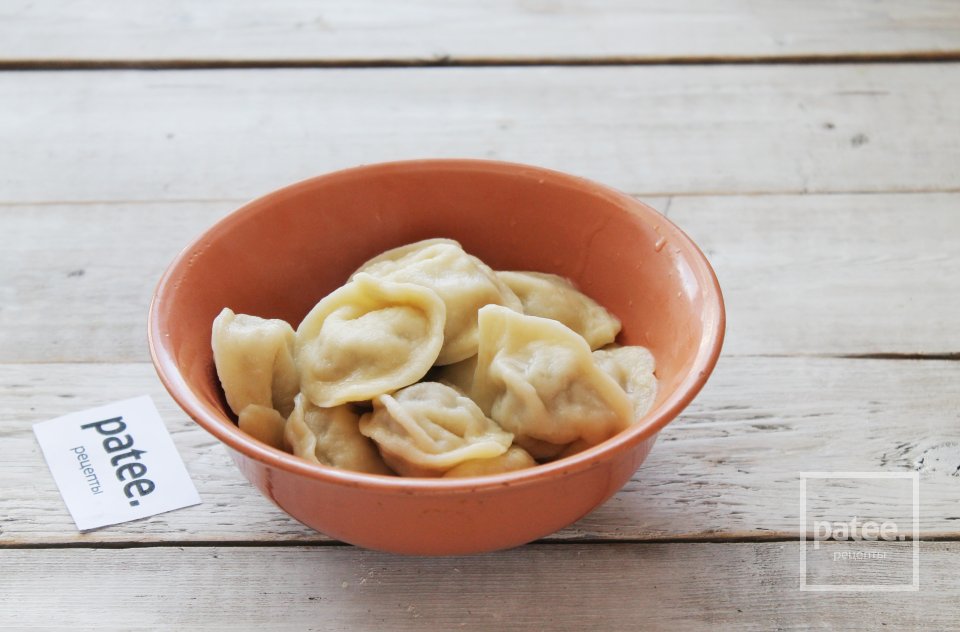 Башкирские пельмени (Башҡорт билмәне) - Шаг 18