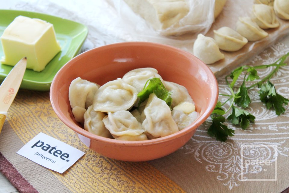 Башкирские пельмени (Башҡорт билмәне) - Шаг 19