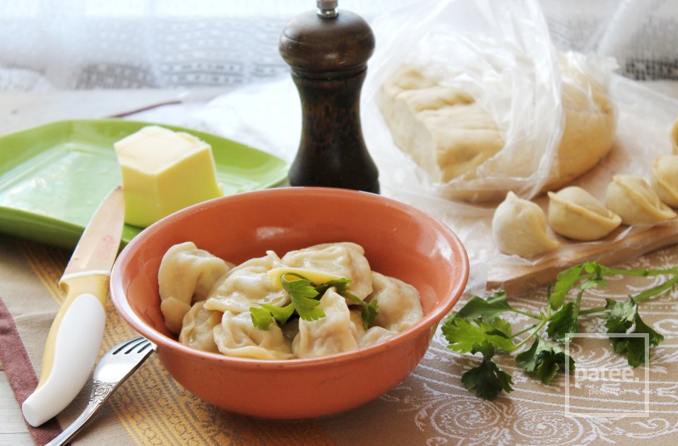 Башкирские пельмени (Башҡорт билмәне) - Шаг 20