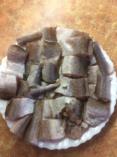 Рыбный пирог на слоёном тесте. - Шаг 1