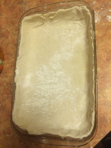 Рыбный пирог на слоёном тесте. - Шаг 5