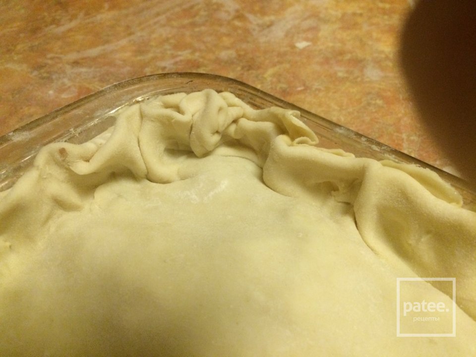 Рыбный пирог на слоёном тесте. - Шаг 6