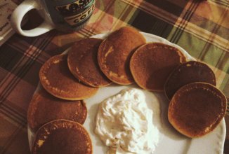 Банановые панкейки