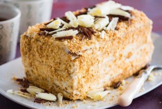 Торт Наполеон - фитнес вариант !