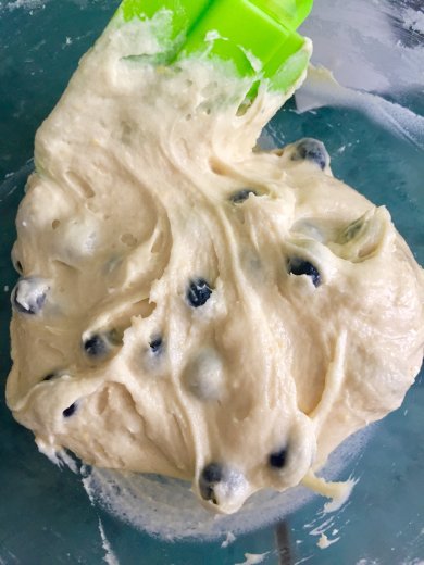 Лимонное печенье с голубикой - Шаг 3