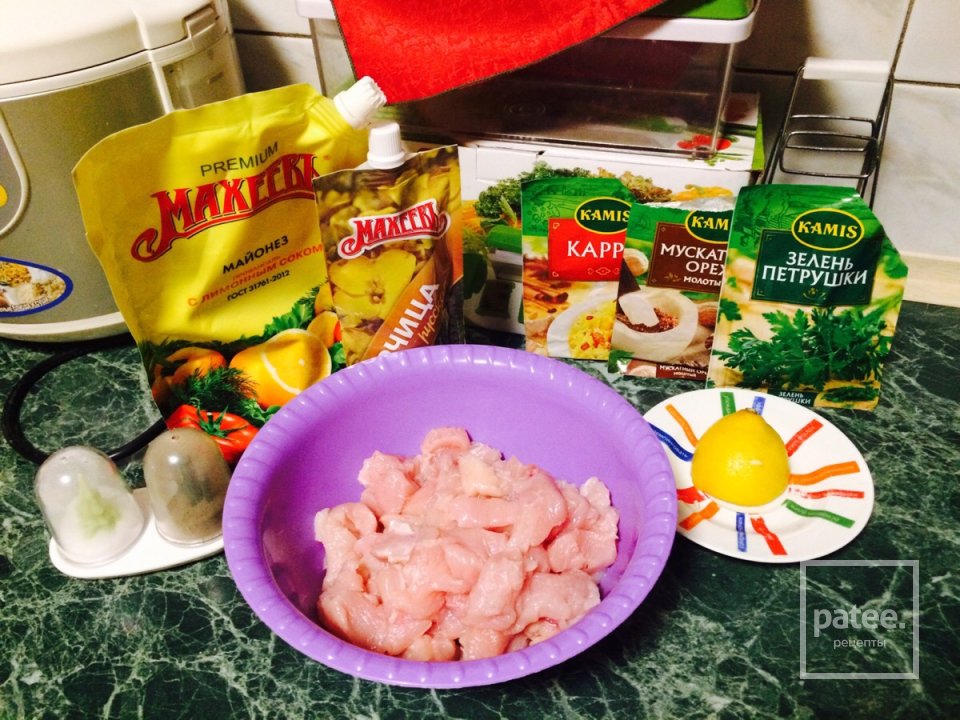 Филе в горчичном соусе - Шаг 1