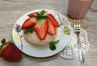 ПП клубничный торт