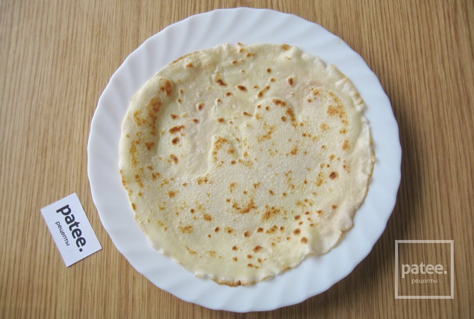 Жульен в блинных мешочках - Шаг 11