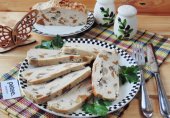 Мясное суфле с грибами