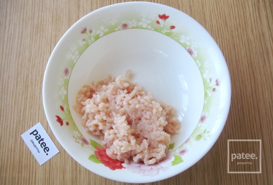 Мясное суфле с грибами - Шаг 2