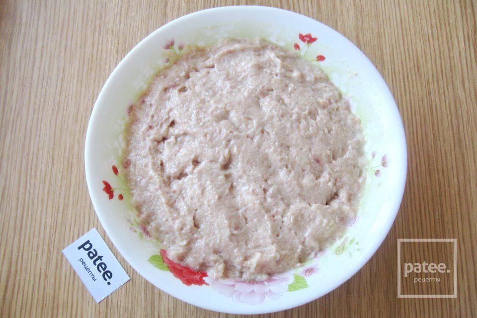 Мясное суфле с грибами - Шаг 9