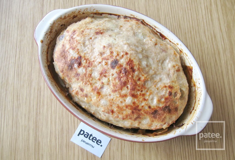 Мясное суфле с грибами - Шаг 16