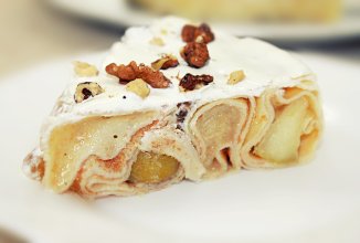 Блинный торт - Самый простой торт из блинов