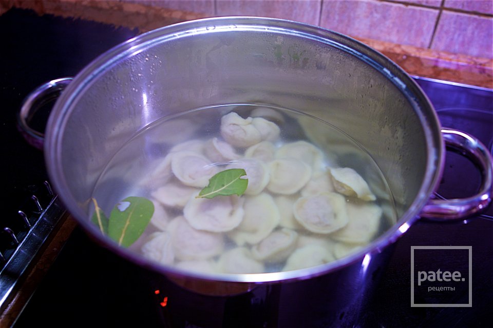 Уральские пельмени Праздничные - Шаг 12