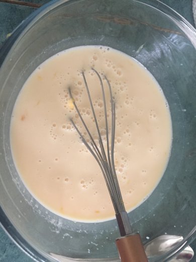 Блинный торт с шоколадным кремом - Шаг 1