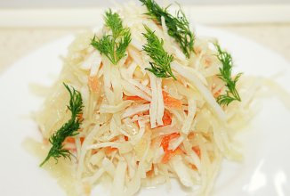 Квашеная капуста быстрого приготовления - Хрустящая и сочная