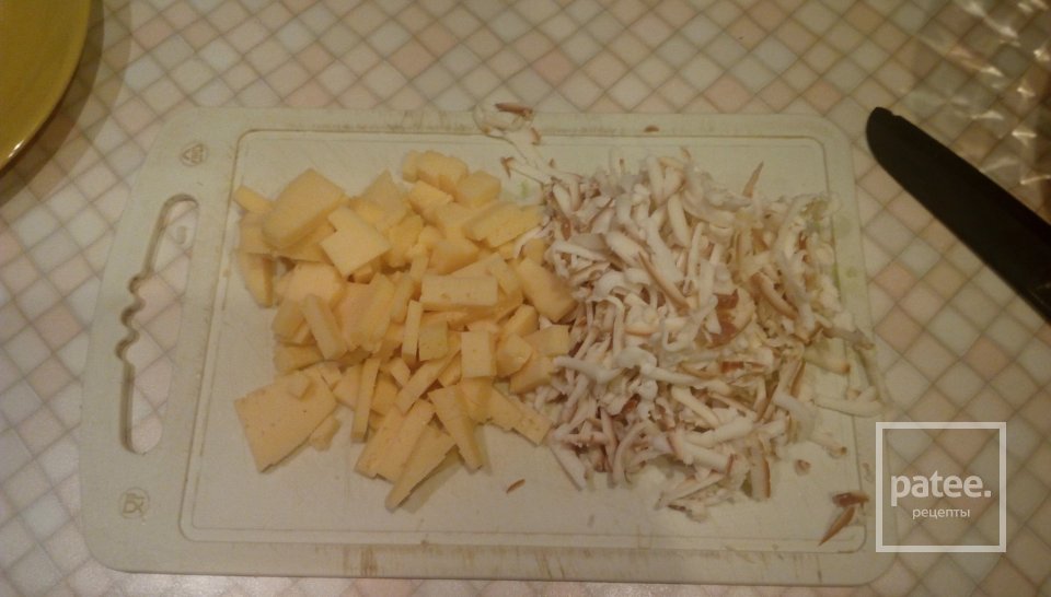 Салат с крабовыми палочками - Шаг 4