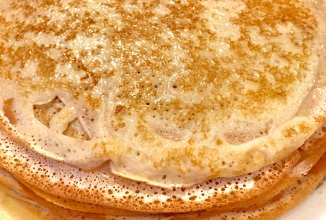 Блины заварные на кефире.