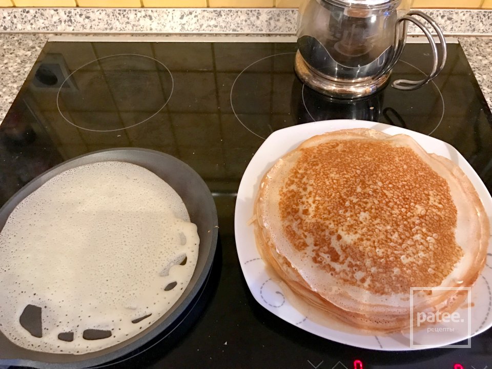 Блины заварные на кефире. - Шаг 1